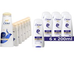 Dove - Intense Repair - Shampoo 6 x 250 ml & Conditioner 6 x 200 ml - Voordeelverpakking