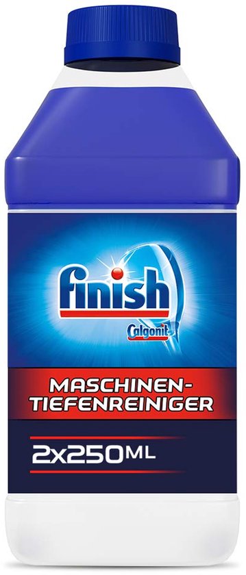 Finish Dieptereiniger, vaatwasserreiniger, machineverzorging, voordeelverpakking, verpakking van 2 stuks (2 x 250 ml)