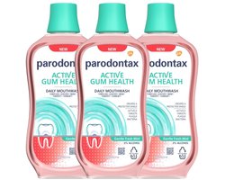 Parodontax - Mondwater - Gentle Fresh Mint - 500ml x 3