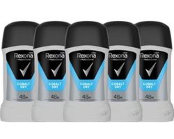 Rexona Men Motion Sense Cobalt Dry Deodorant - 5 x 50 g