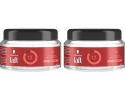 VOORDEEL 2 STUKS Taft Power Haargel Pot – V12 Power