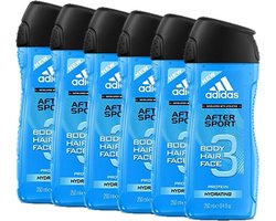 Adidas - Douchegel - 3in1 - After Sport - 6 x 250 ml
