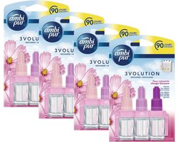 Ambi Pur Luchtverfrisser navulling 3Volution Vleugje Bloesem 4 x 20 ml
