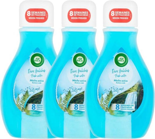 Air Wick Actieve wiek Fresh Water 3 x 375 ml