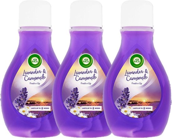 Air Wick Actieve wiek Lavendel & Kamille - 3 x 375 ml