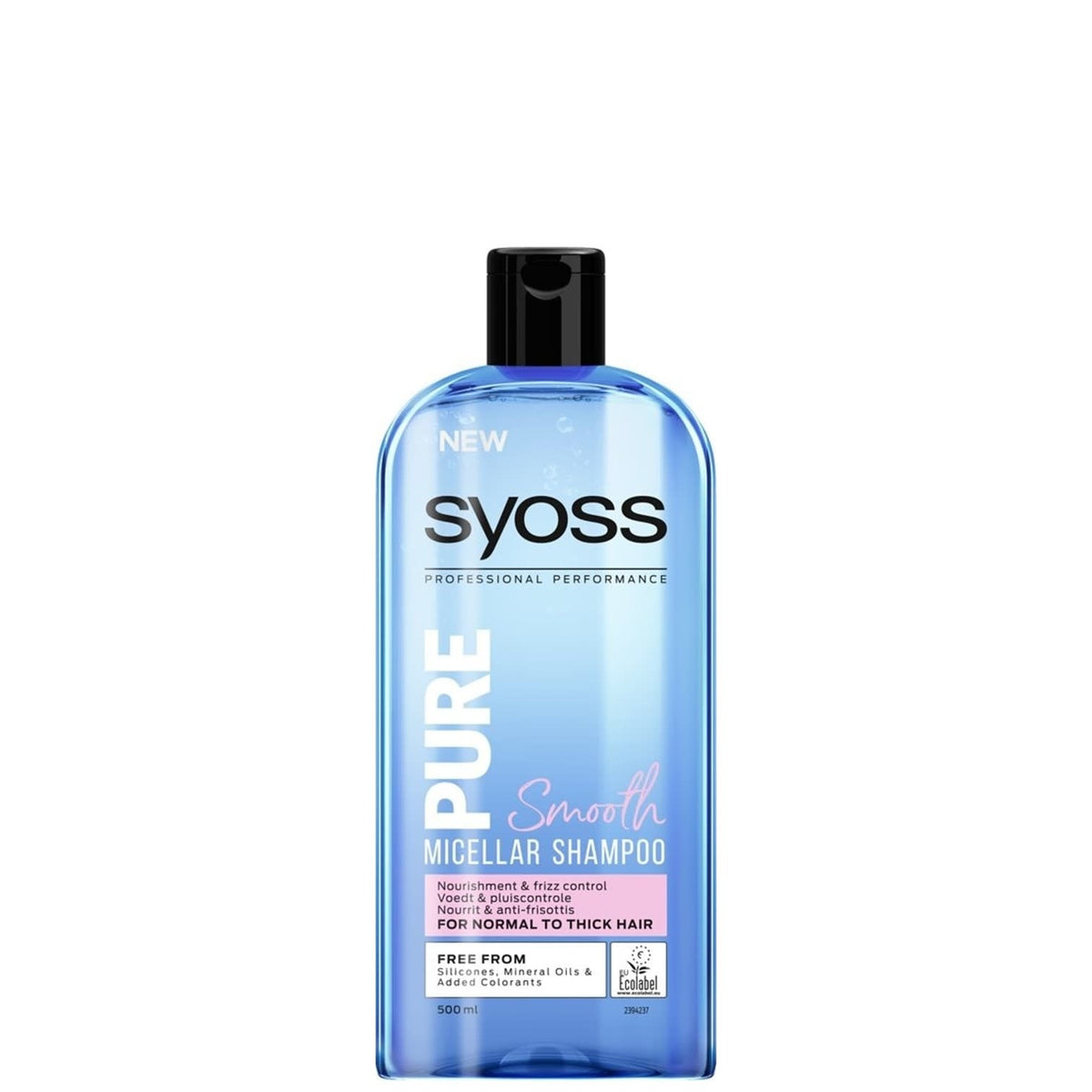 Syoss - Shampoo - Pure Smooth - 500ml