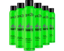 Got2b Fresh&Fabulous - Droogshampoo - Extra Fresh - Haarverzorging - Frisheid - 48u Hold - Voordeelverpakking - 6 x 200 ml