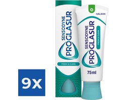 Sensodyne - Tandpasta - Pro Glasur - Fresh & Clean - 75ml x 9