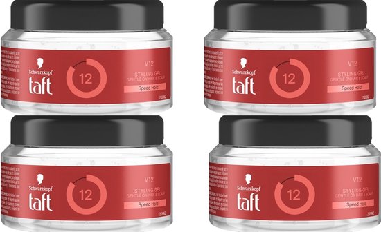 Taft V12 Power Gel - Voordeelverpakking 4 x 250  ml