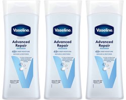 Vaseline Advanced Repair Bodylotion - 3 x 400 ml