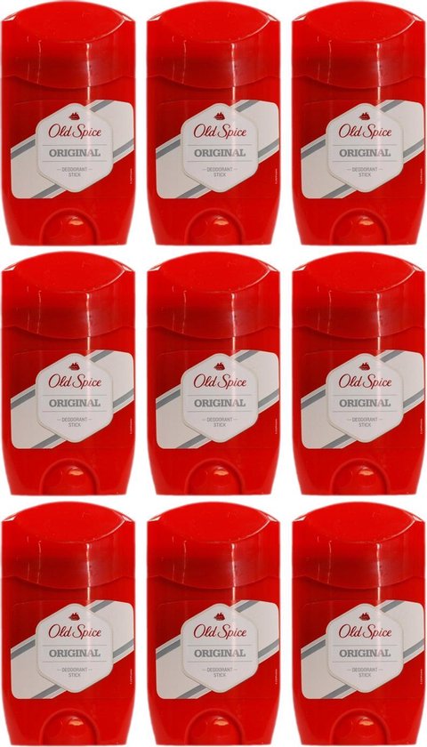Old Spice - Deodorant - Stick - Original - 50ml x 9
