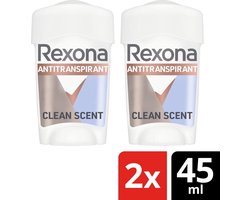 Rexona Maximum Protection - Deodorant - Stick - Clean Scent - 45ml x 2