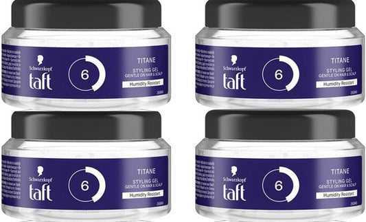 Taft Titane Gel - Voordeelverpakking 4 x 250 ml Pot