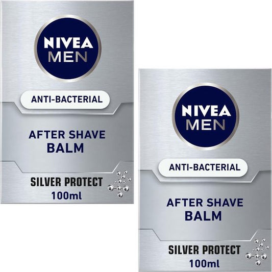 NIVEA After Shave Balsem Silver Protect - DUOPAK 2 x 100 ml