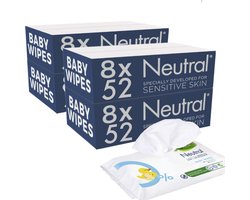 Neutral - Baby Billendoekjes - 32 x 52 = 1664 stuks - 0% Parfum
