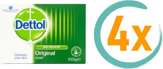 Dettol Original Soap - 4 x 100 gram