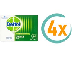 Dettol Original Soap - 4 x 100 gram