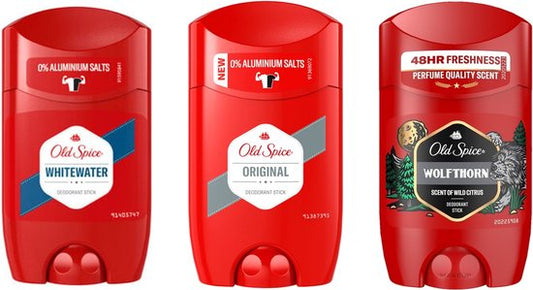 Old Spice deo stick mix Original, Whitewater, Wolfthorn- Deodorant - 50 ml