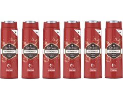 Old Spice Astronaut SIX pack 400 ML douchegel / body / hair / face (3 in 1)