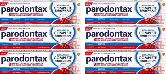 Parodontax - Tandpasta - Complete Protection - Extra Fresh - 75ml x 6
