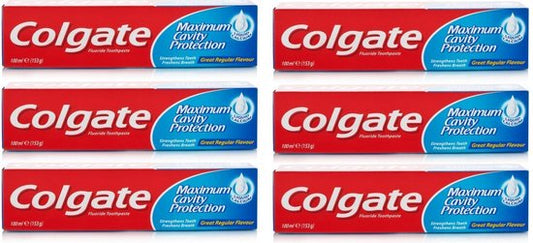 Colgate - Tandpasta - Maximum Cavity Protection - 100ml x 6
