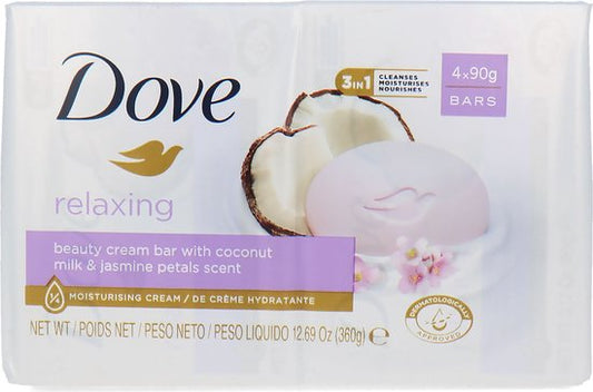 Dove Beauty Cream Bar Relaxing - 4 x 90 g