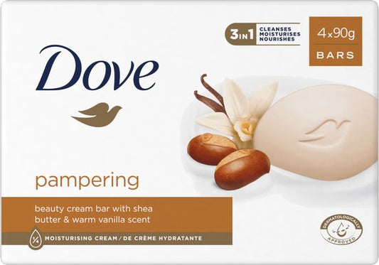 Dove Zeep - Shea Butter 4 x 90 gr