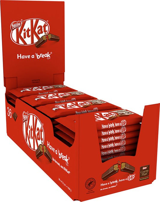 KitKat 4 finger Chocolade Repen - 36 stuks x 41,5g
