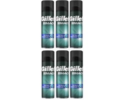 Gillette Mach3 Shave Gel Extra Comfort - 6 x 200ml - voordeelverpakking