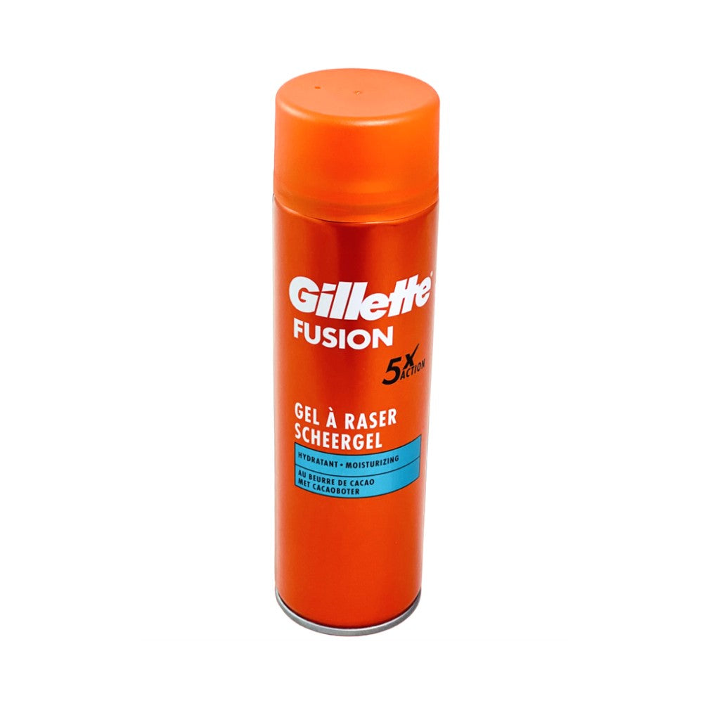 Gillette - Scheergel - Fusion 5xAction - Hydratant & Moisturizing - 200ml