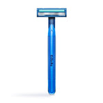 Gillette Blue II Plus - Scheermesjes - 2 Messen - Easy Grip - 1 Stuk