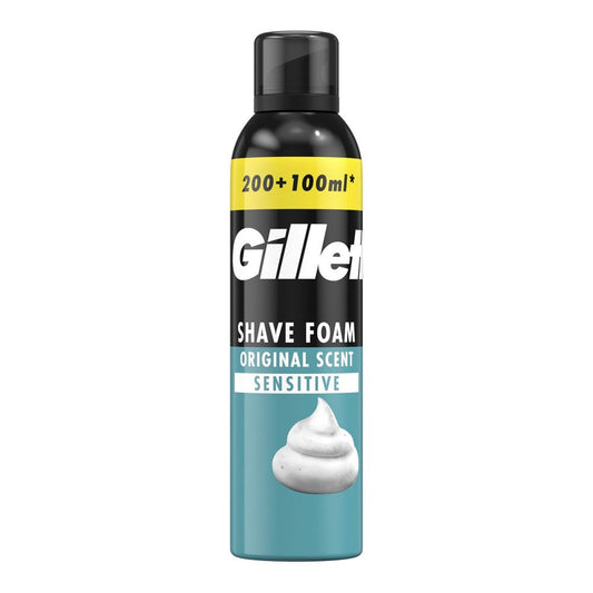 Gillette - Scheerschuim - Sensitive - Original Scent - 300ml