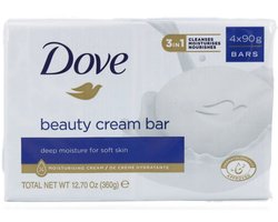 Dove Original Beauty Cream Bar Women - 4 x 100 gr - Zeep