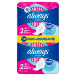 Always - Maandverband - 2 Super With Wings - Ultra - Multi Protection - 14 Stuks