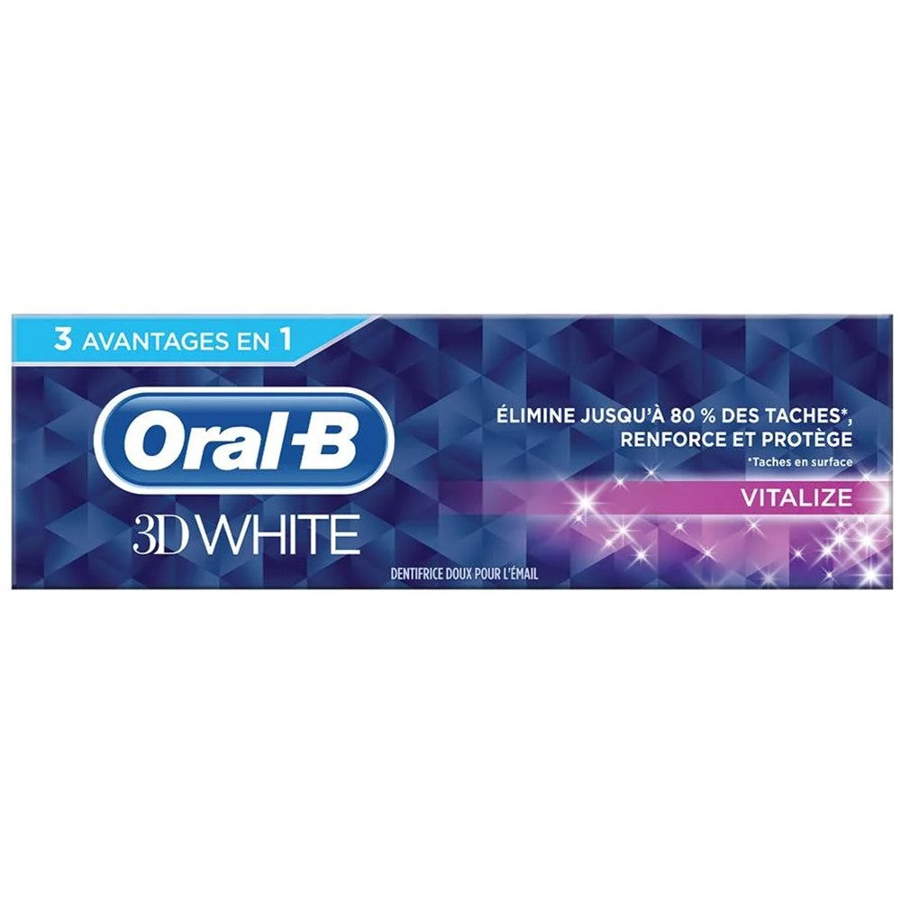 Oral B 3D White - Tandpasta - Vitalize - 75ml