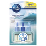 Ambi Pur - Elektrisch Luchtverfrisser - Navulling - 3 Volution - Ocean & Wind - 20ml