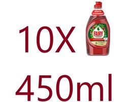Fairy / Dreft Clean & Care Afwasmiddel Granaatappel - 10 x 450 ml