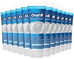 Oral B - Tandpasta - Pro-Expert - 24u Bescherming - Gezond Wit - Frisse Munt - 75ml x 12