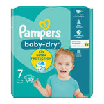 Pampers Baby-Dry - Luiers - Size 7 - 15+kg - 30 Stuks
