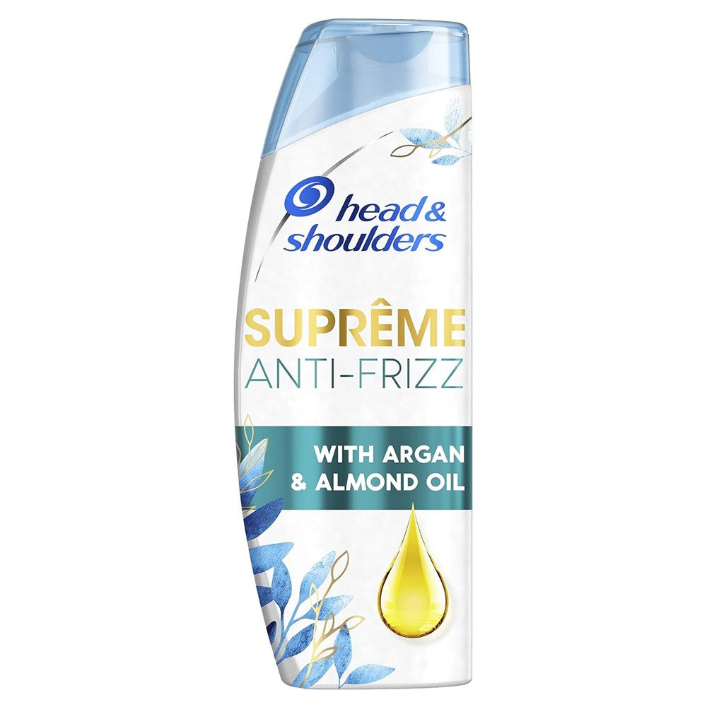 Head & Shoulders - Shampoo - Supreme Anti-Frizz - Argan & Almond Oil - 400ml