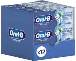 Oral-B Complete Plus - Protect & Fresh - Tandpasta - Voordeelverpakking 12 x 75 ml