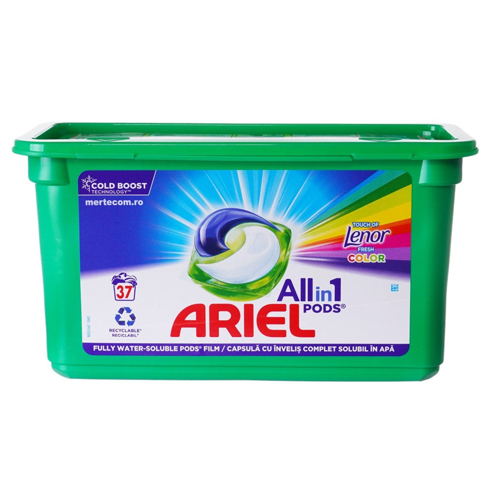 Ariel - Wasmiddel - Pods - Touch of Lenor Fresh - Color - 37Wb/880.6g