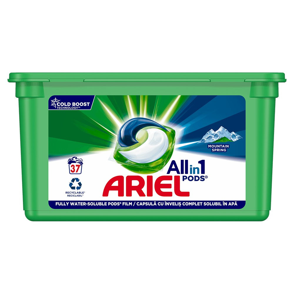 Ariel - Wasmiddel - Pods - Mountain Spring - 37Wb/932.4g