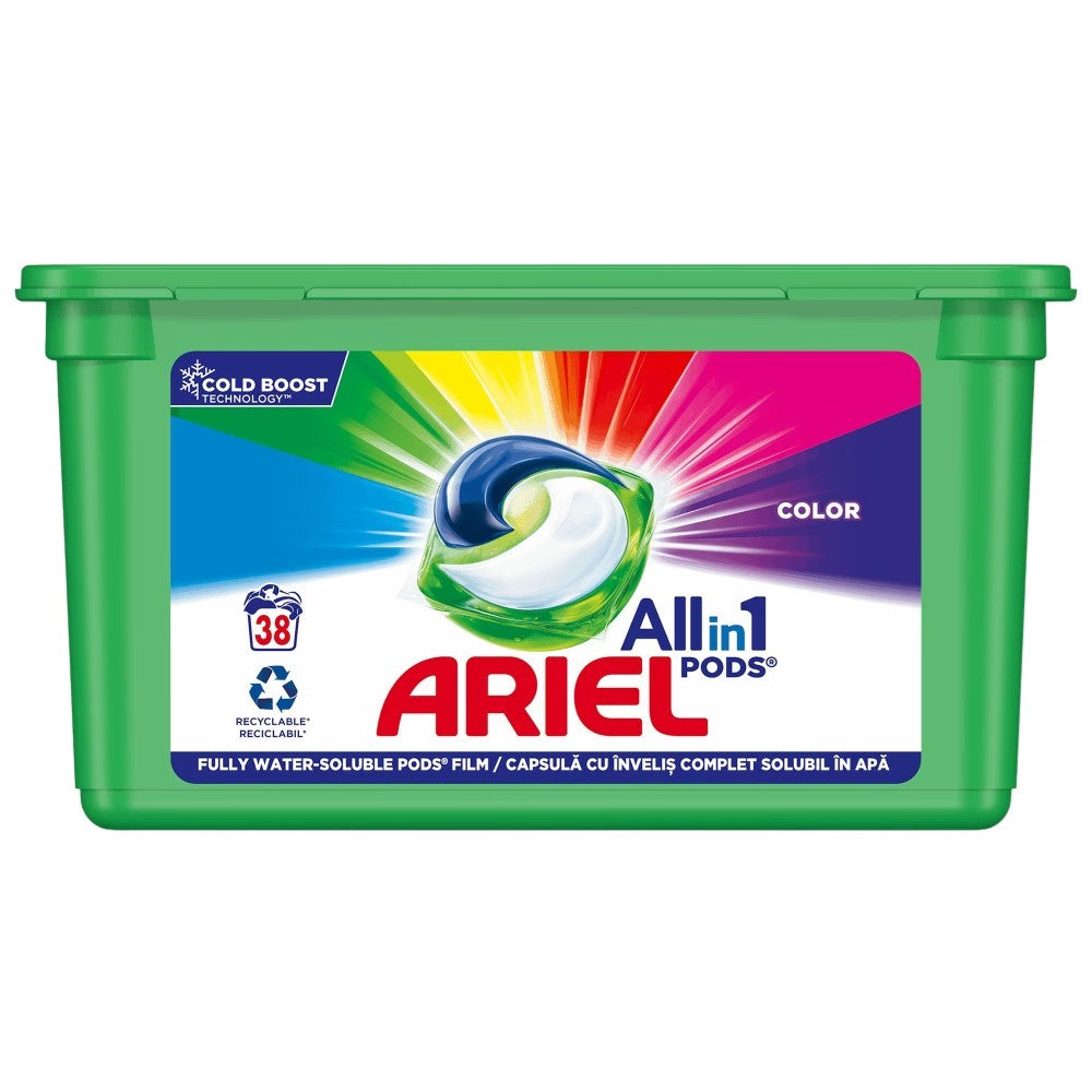 Ariel - Wasmiddel - Pods - Clean Fresh - Color - 38Wb/771.4g