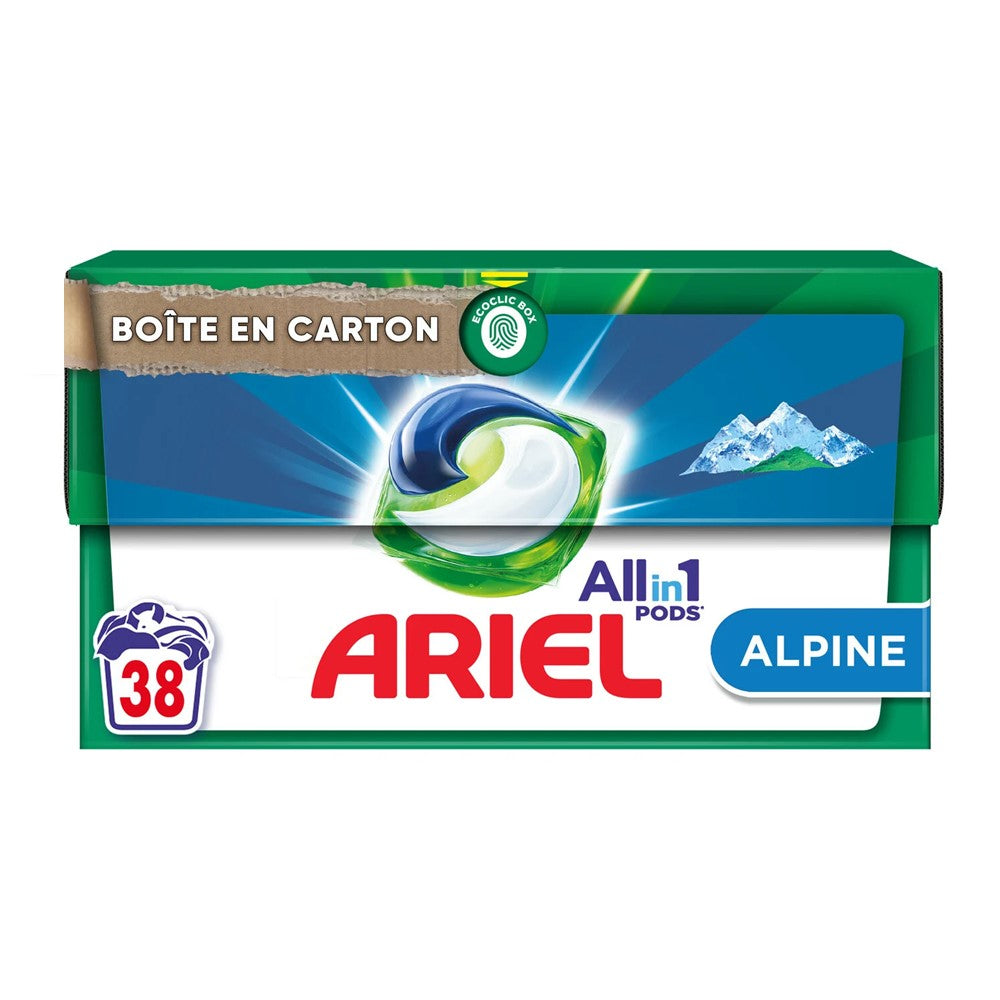 Ariel - Wasmiddel - Pods - Alpine - 38Wb/847.4g