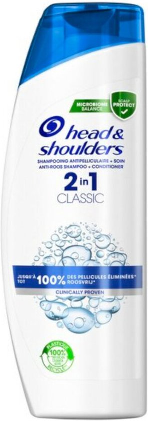 6x Head & Shoulders Shampoo Classic Clean 2-in-1 480 ml