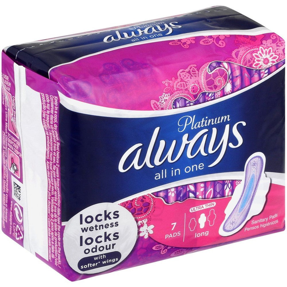 Always - Maandverband - 2 Long - Ultra Thin - 7 Stuks
