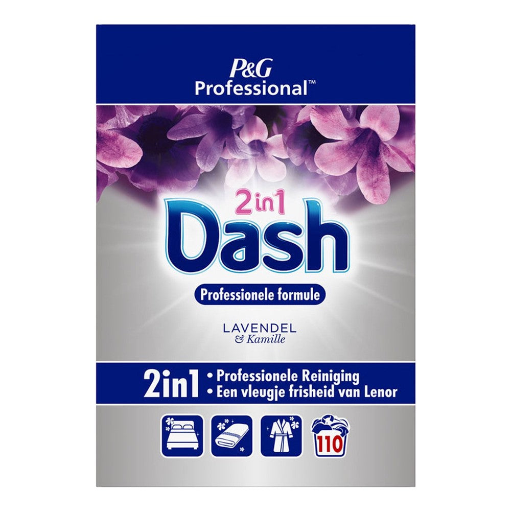Dash - Wasmiddel - Waspoeder - Professional Formula - 2in1 - Lavendel & Kamille - 110Wb/7150g