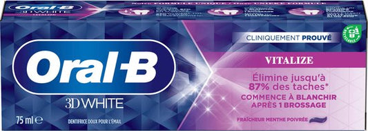 Oral B - Tandpasta - 3D White - Vitalize - 75ml
