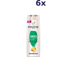 Pantene Shampoo XL - Smooth & Sleek - Voordeelverpakking 6 x 500 ml